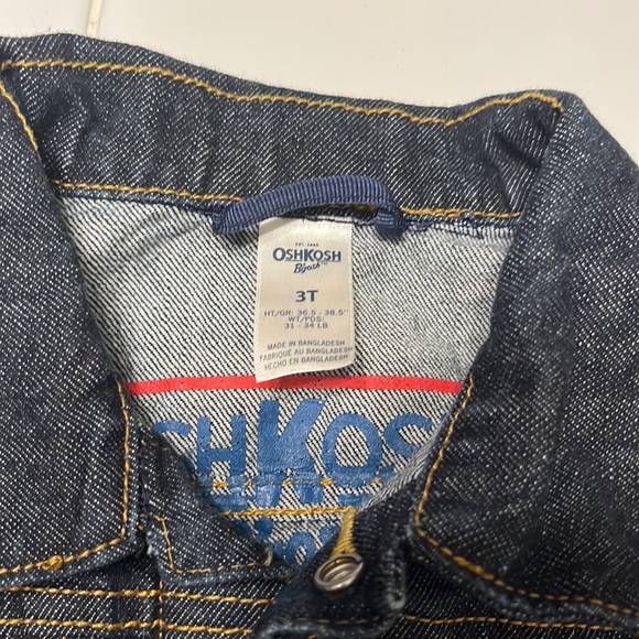 Osh Kosh B’gosh, 3T, Jean Jacket - Picture 2 of 3